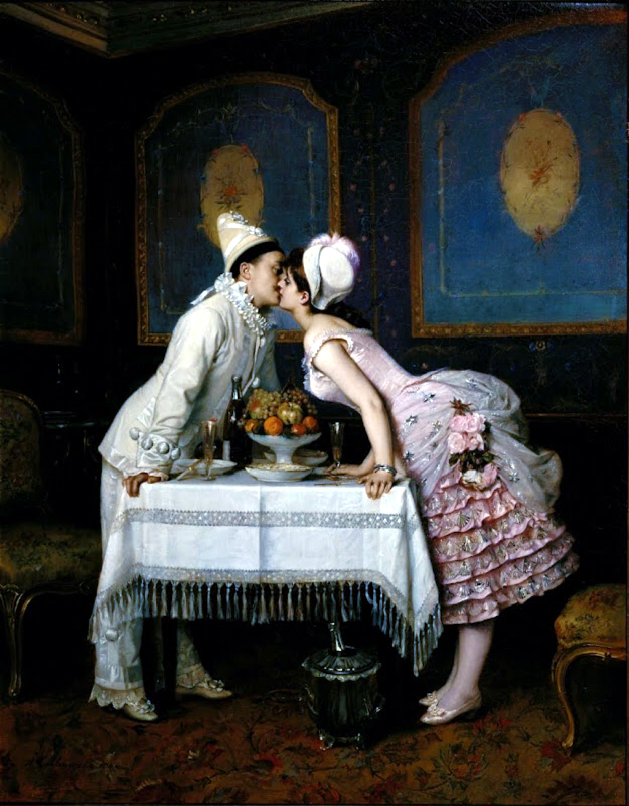 &amp;quot;Le baiser&amp;quot;. Opera di Auguste Toulmouche