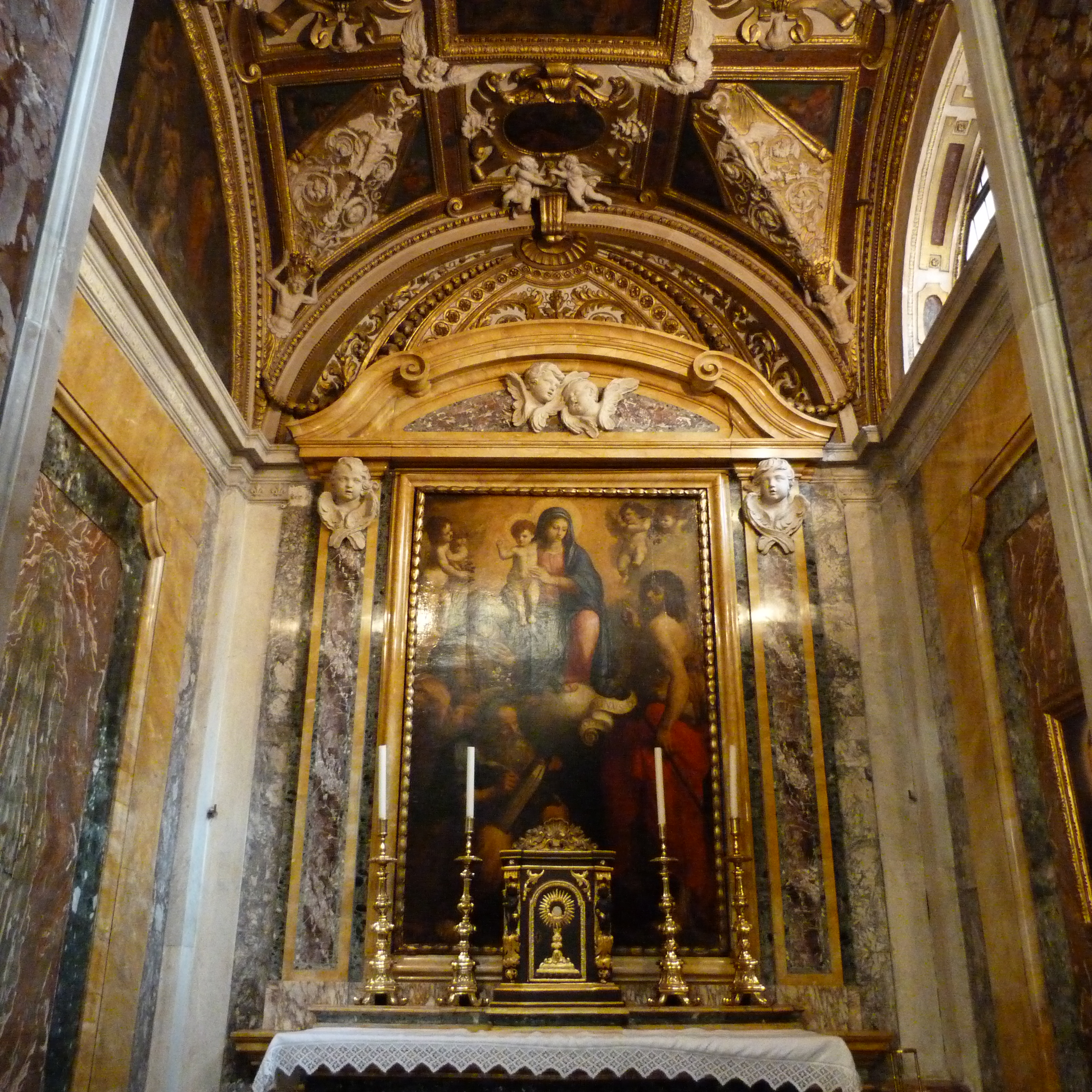 Cappella Marescotti roma point of view