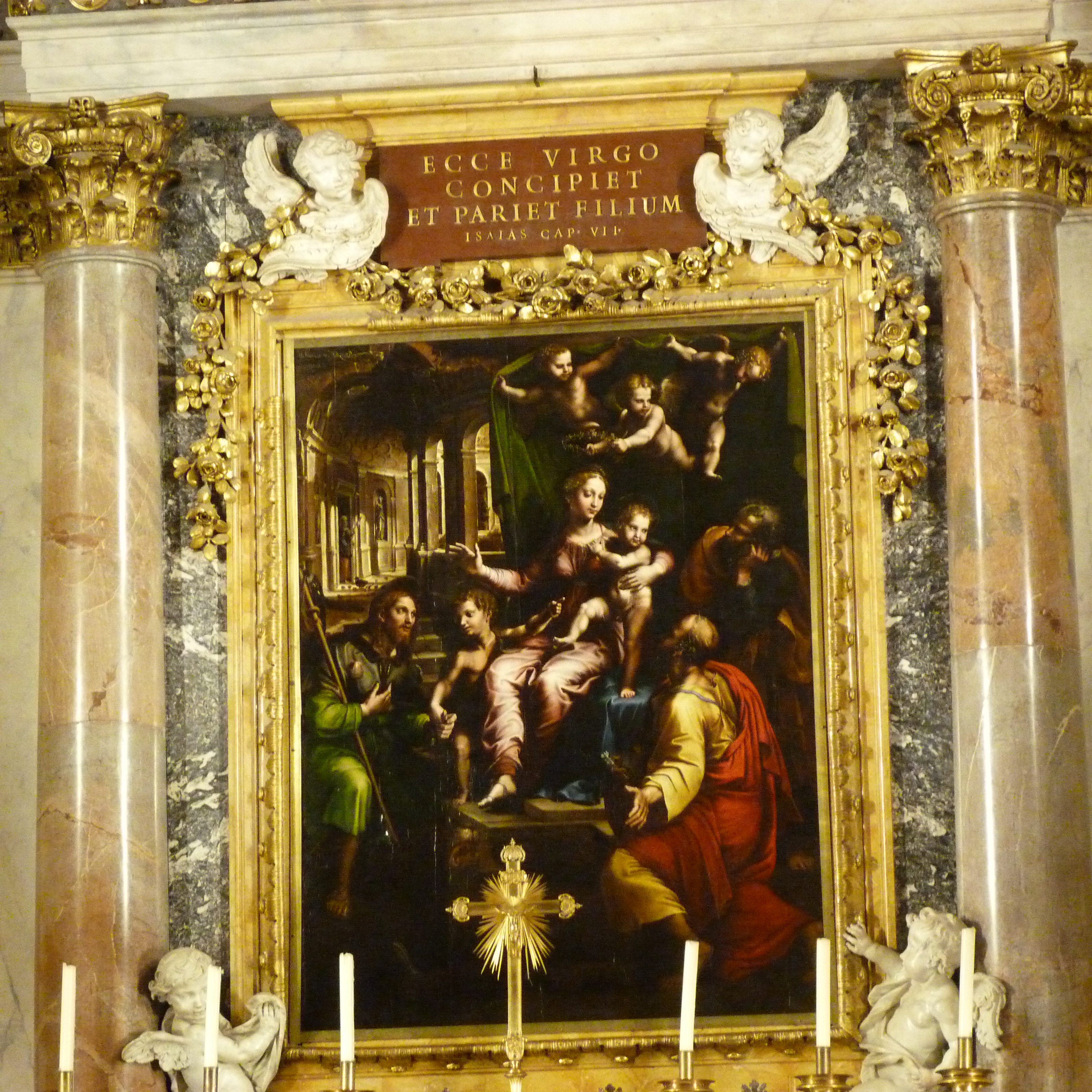 Sacra conversazione con i santi Marco e Giacomo Chiesa di Santa Maria dell'Anima