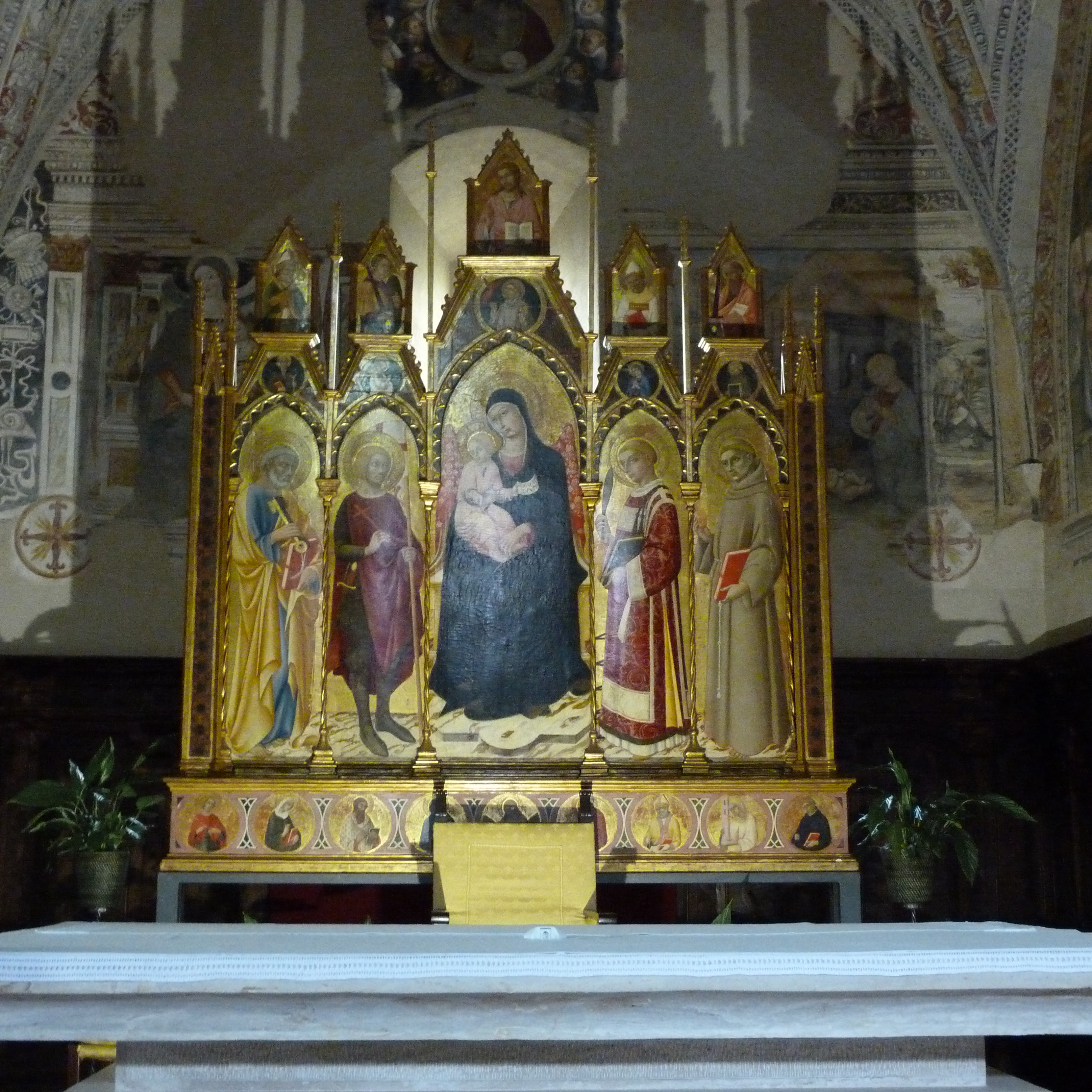 Madonna in trono col Bambino e santi Chiesa di San Giorgio