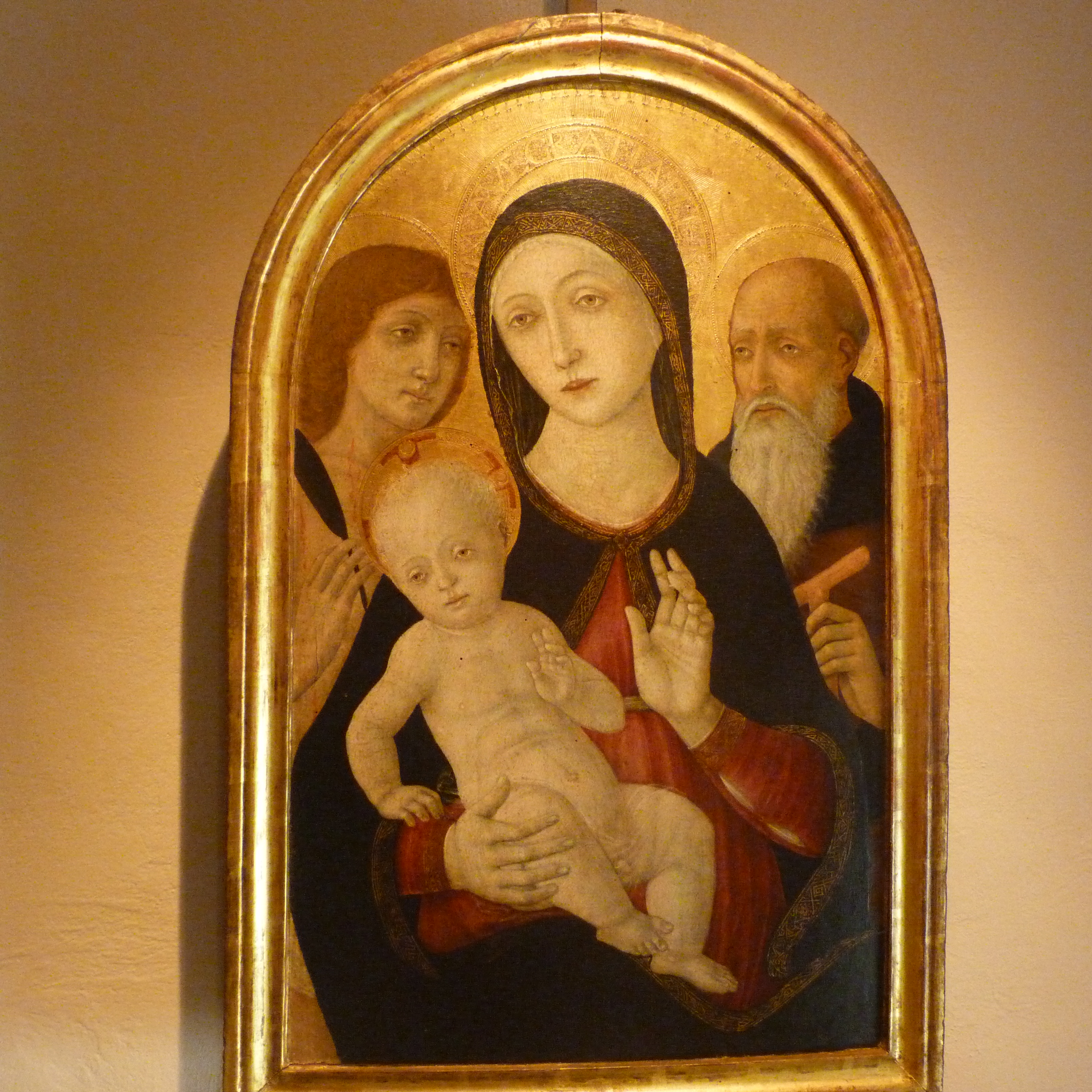 Madonna col Bambino Sant'Antonio Abate e San Sebastiano