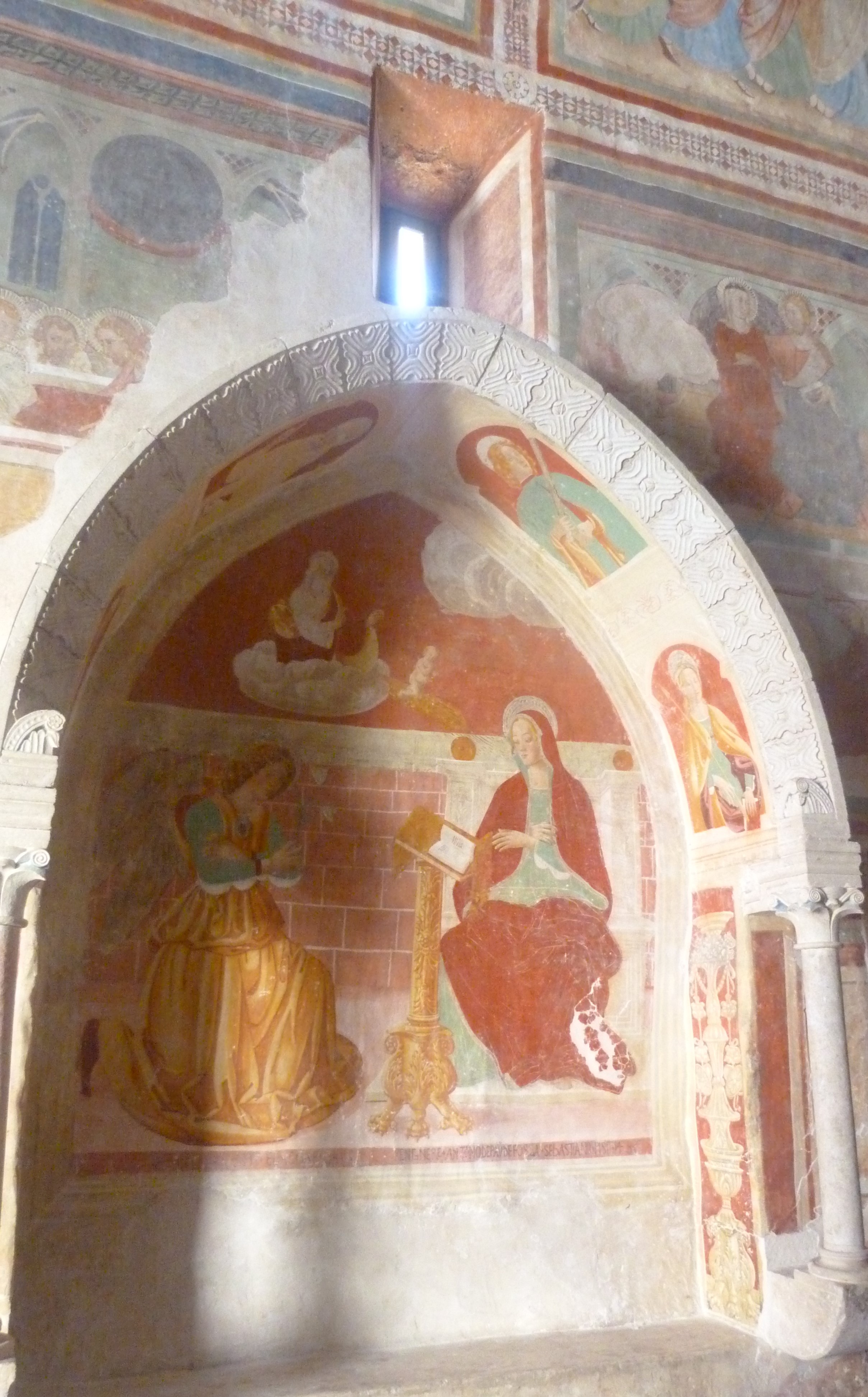 Chiesa di Santa Maria ad CryptasAnnunciazione della Beata Vergine Maria