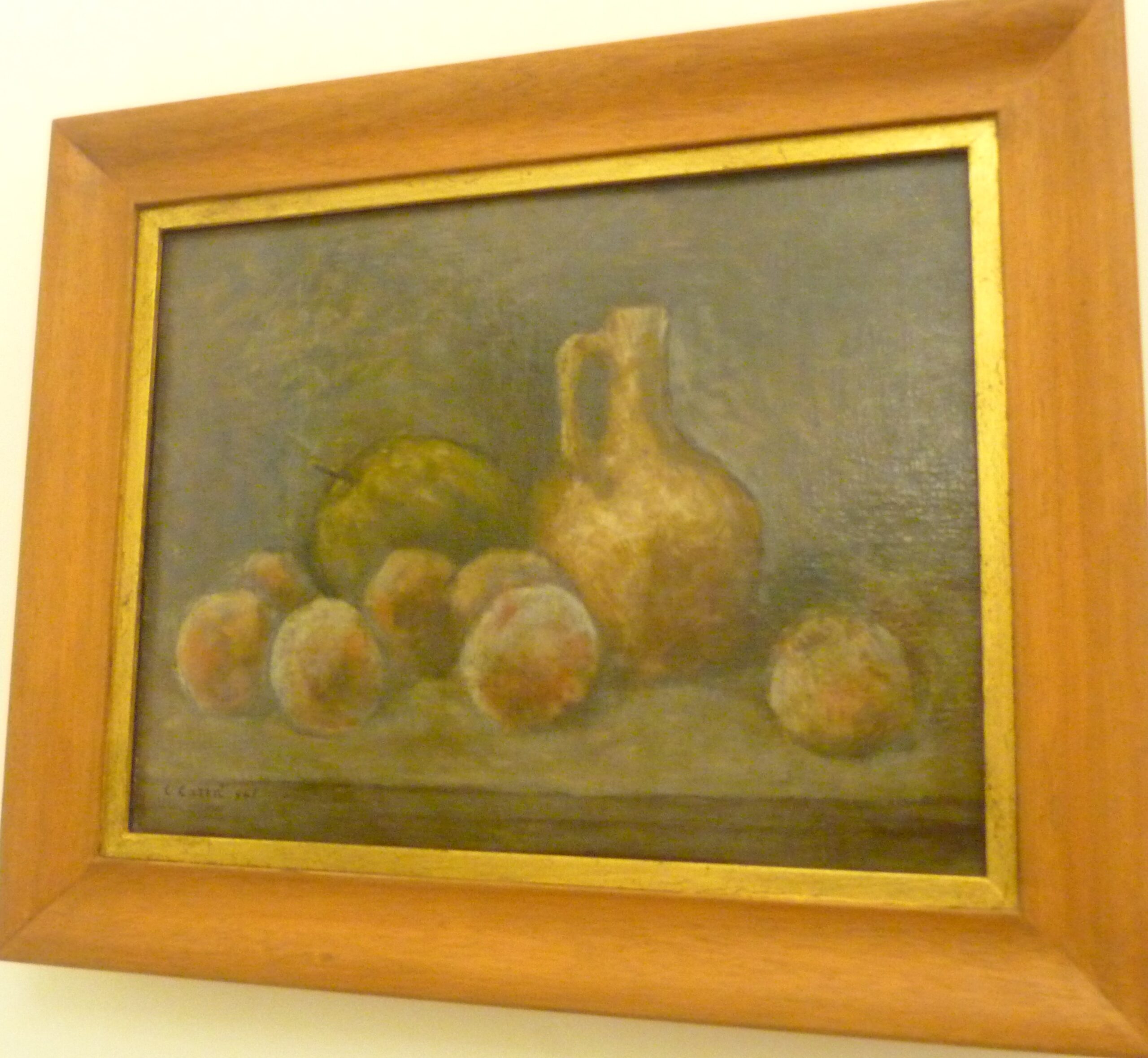 Natura morta con pesche